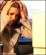 Frustrated user