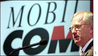 MobilCom's founder and former chief executive Gerhard Schmid