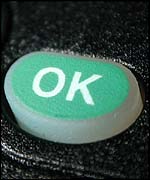 Mobile phone button, BBC