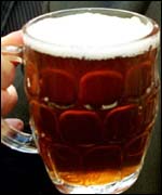 Pint of beer, PA