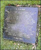 German gravestone