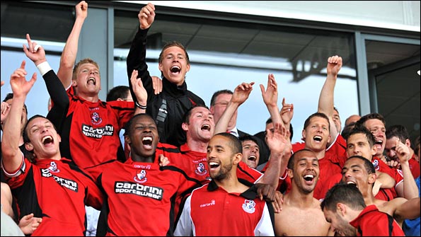 Bournemouth celebrate