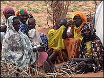 Refugiados em Darfur