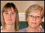 Caroline Welsh and Linda Beck from Leegomery