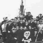 HMS Seraph Crew - my grandad is on the left in white jumper