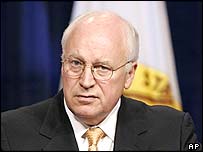 O vice-presidente Dick Cheney