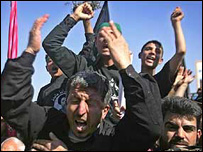 Xiitas celebram o Ashura em Bagdá