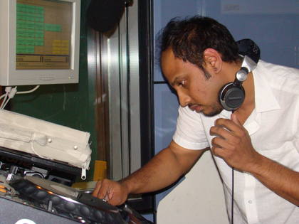 Bandish Projekt live in session