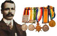 Image of Frederick Henry Johnson Hall with medals