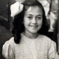 A young 10 year old Rae, in South Africa with her mother