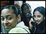 Girls giving advice on the telephone