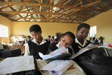 Children at school