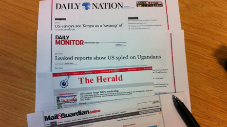 African newspapers
