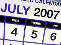 calendário