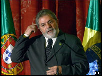 Lula no Porto