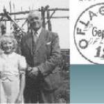 Photograph was sent to him and is stamped on the back with Oflag VIII F.