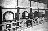A crematorium at Majdanek, Poland