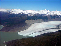 Geleiras da Patagônia são mais sensíveis a mudanças climáticas
