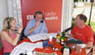 Jamie and Lisa test some Welsh Cider with Cider Producer James Brown.