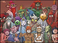 Monkey poster