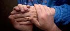 Holding hands