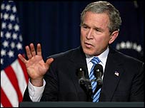 Presidente americano George W. Bush