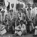Colombo Nov. 1942-Nov 1943 No. 2 Engineer Base Workshops, Beira Lake, Slave Island with Officers of 345 Ind. Workshop and Park Coy IE and Civilian Supervisors Colombo Nov. 1942-Nov 1943 No. 2 Engineer Base Workshops, Beira Lake, Slave Island with Officers of 345 Ind. Workshop and Park Coy IE and Civilian Supervisors