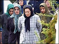 Halkın Mücahitleri Örgütü liderlerinden Meryem Racavi