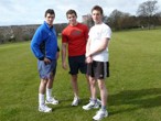 Caledonian Challenge team 'Cry me a Spartan' training in a Dundee park