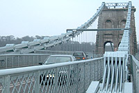 Pont Menai heddiw