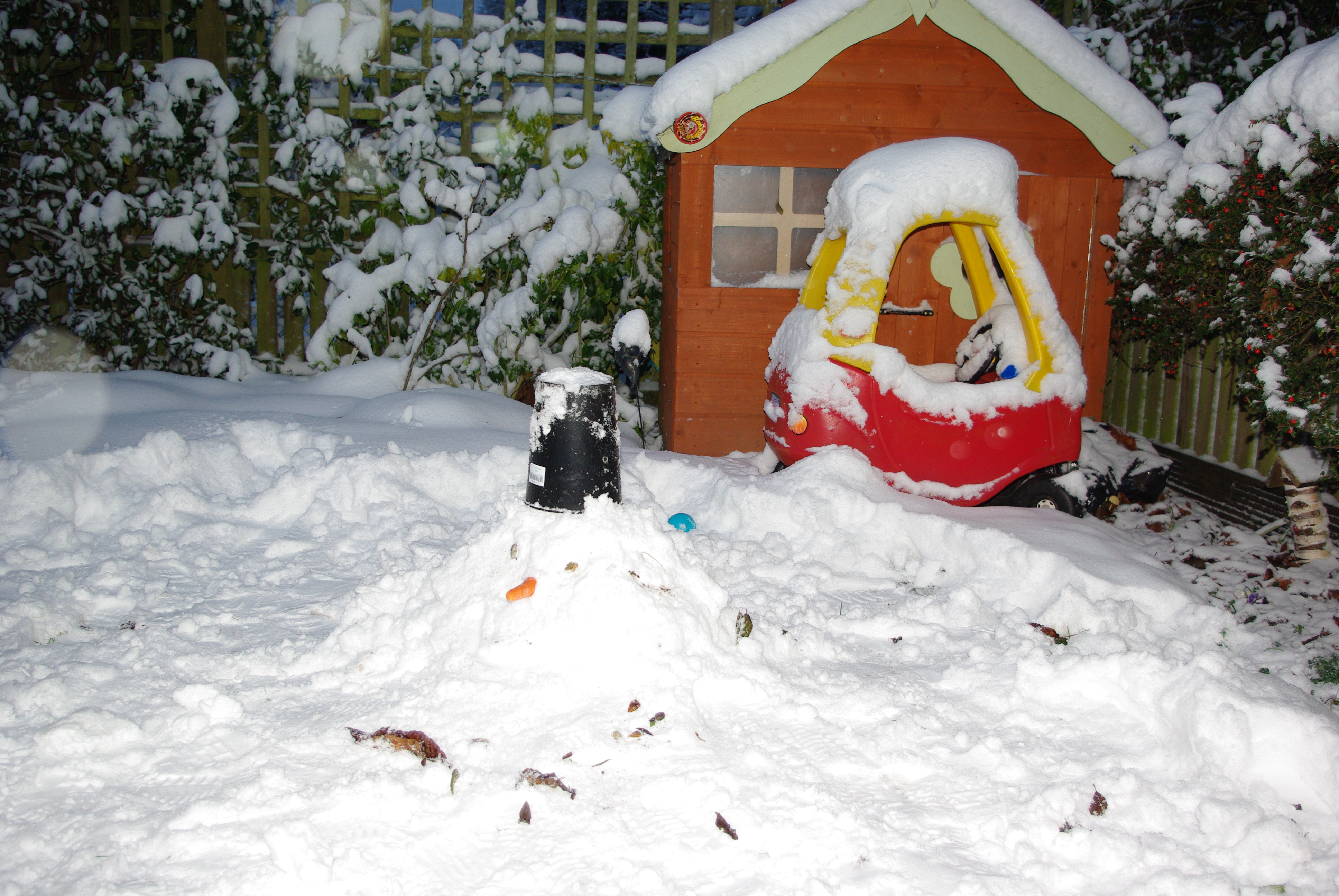 a snowman