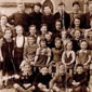 School Photograph, circa 1950-55. The school was known locally as Kilwarlin School although it's real name may have been Lurganville.