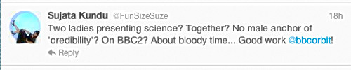 comment from @bbcorbit twitter