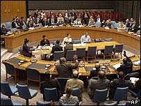 Reunião do Conselho de Segurança da ONU
