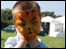Face painting. Photo by Mario Mureddu.