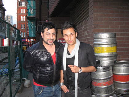 Bobby with Raghav