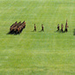 The Queen’s birthday parade, Berlin