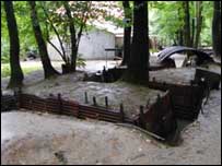 Trenches at Sanctuary Wood, Ypres, Belgium
