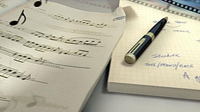 Notepad and pen
