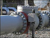 A gas pipeline