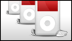 A graphic of an mp3 player