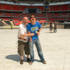 Chris and Dave have arrived at Wembley Stadium where Take That are doing four gigs as part of their massive UK summer tour.