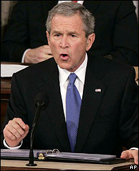 Bush deve fazer seu tradicional discurso