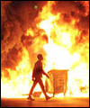Race riots in Spain