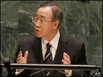 Ban Ki-Moon, secretário-geral da ONU