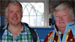 Derek and the latest Portreeve, Don Avery