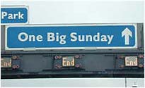 One Big Sunday - this way!