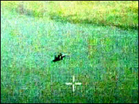 Gürcistan Savunma Bakanlığı'nın yayınladığı görüntüler 