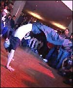Breakdancing move