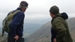 Mike and James admire the Angus Glen view